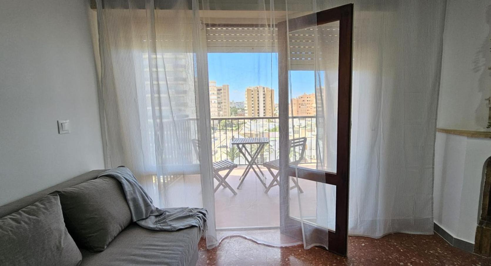 Pequeno Apartamento Con Vistas Al Mar Lägenhet Roquetas de Mar Exteriör bild